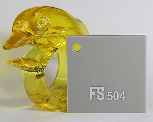 Tấm mica màu xám FS504