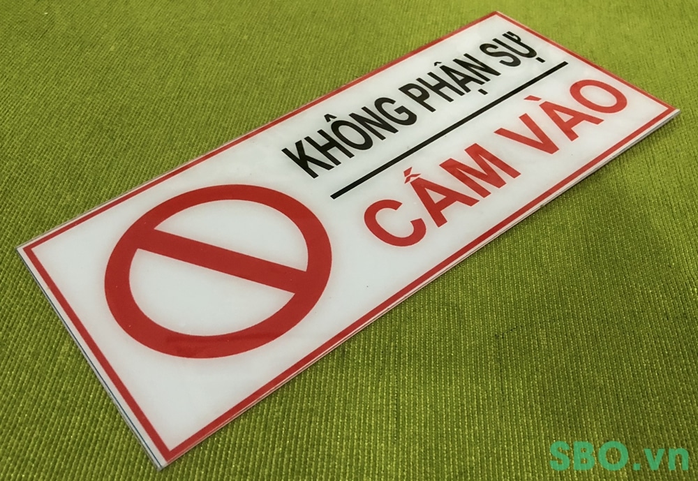 Biển báo khôn phận sự cấm vào