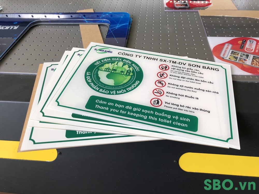 bảng chỉ dẫn văn phòng