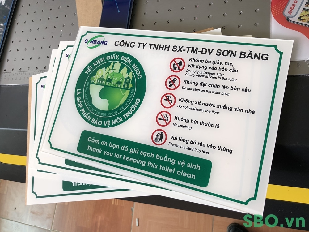 biển chỉ dẫn văn phòng