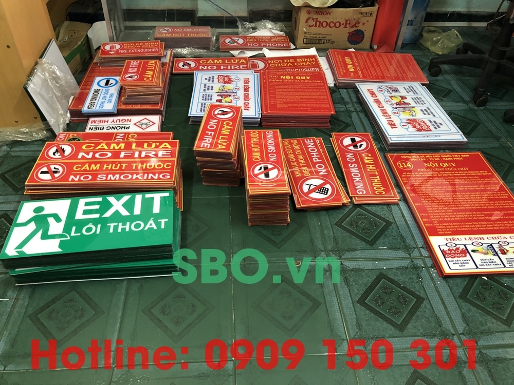 các mẫu bảng pccc mica có sẵn ảnh 1