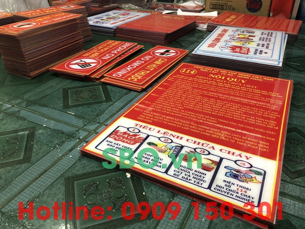 các mẫu bảng pccc mica có sẵn ảnh 2