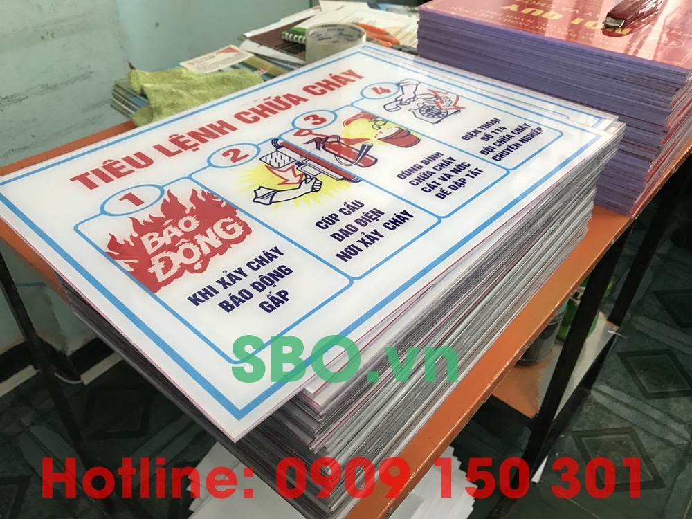 tiêu lệnh chữa cháy mica