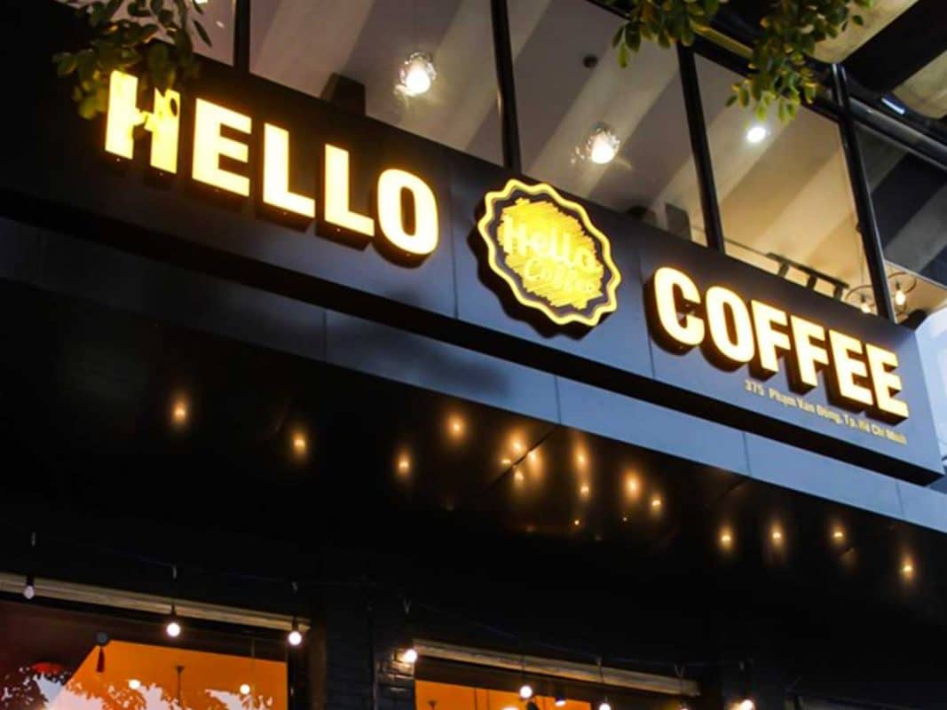 ẫu bảng hiệu quán coffee ở Sài Gòn