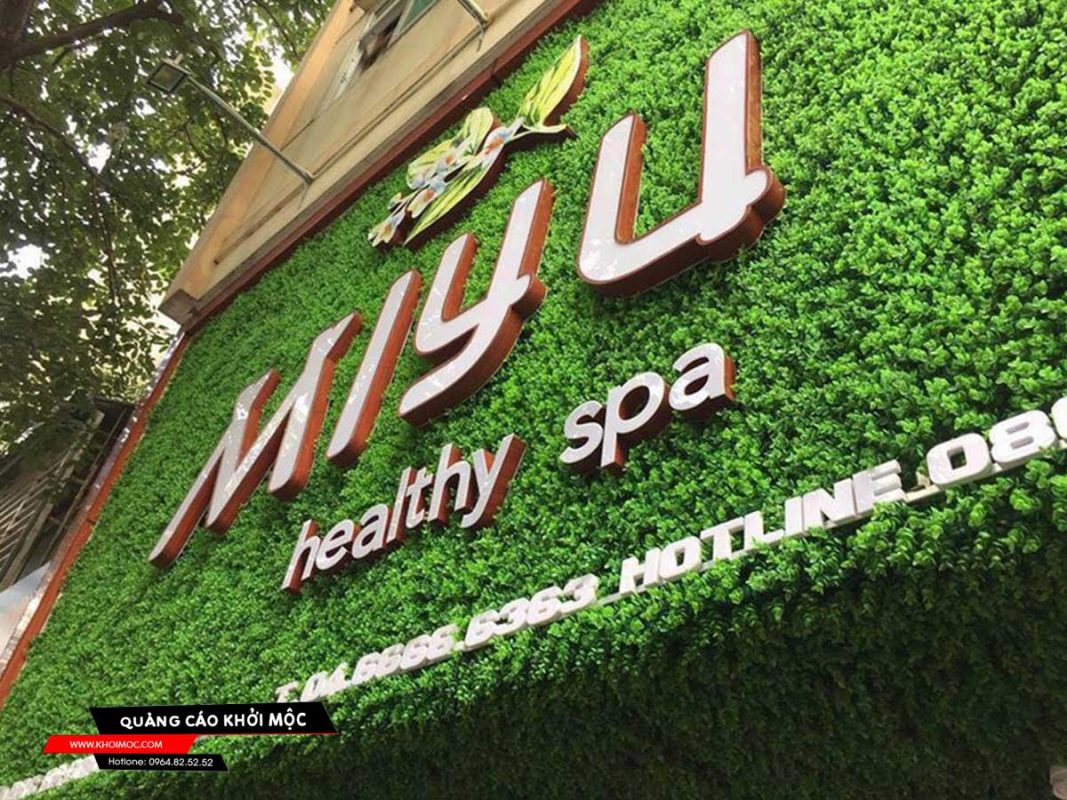 Bảng hiệu quảng cáo spa làm đẹp