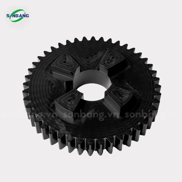 Bánh răng giảm ồn cho chi tiết máy bằng nhựa POM