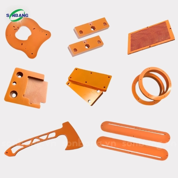 phip cam bakelite 7 Chế tạo linh kiện công nghiệp bằng tấm phíp Bakelite
