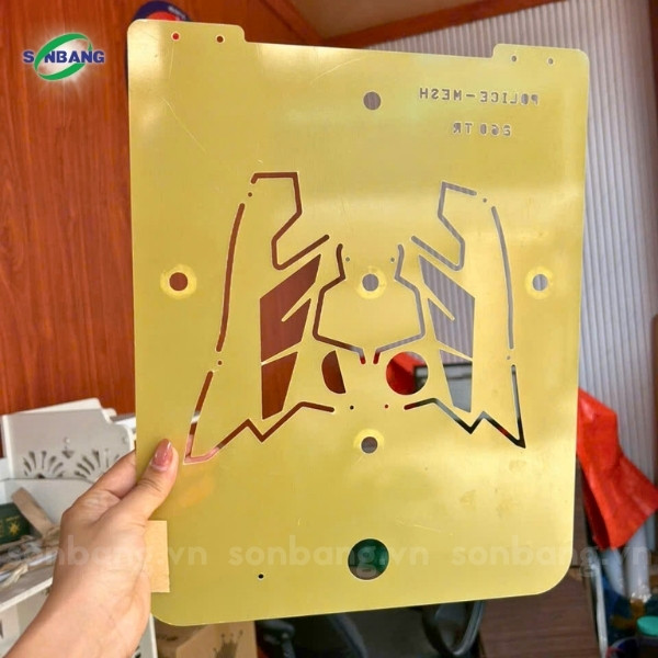 phip thuy tinh vang 5 Đồ gá cố định chi tiết được gia công từ phíp vàng