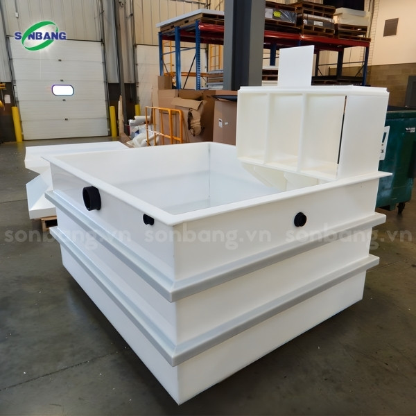 Bồn nhựa PP chứa hóa chất trong công nghiệp