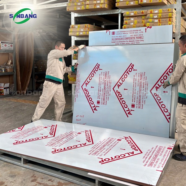 Sơn Băng đại lý Tấm Alu Alcotop chính hãng