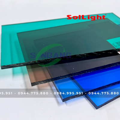 Tấm Polycarbonate SolLight cao cấp