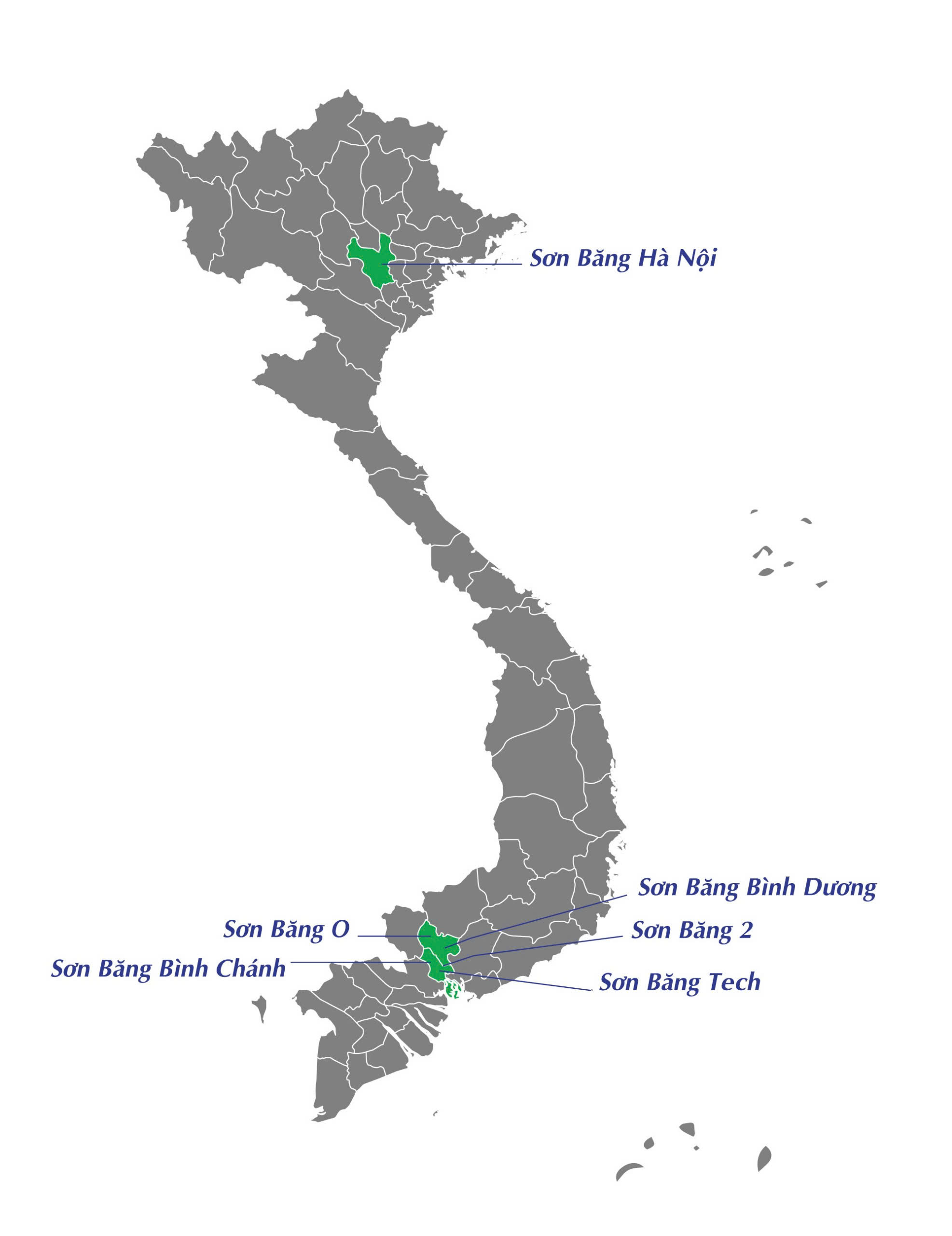 Hệ thống cửa hàng Sơn Băng