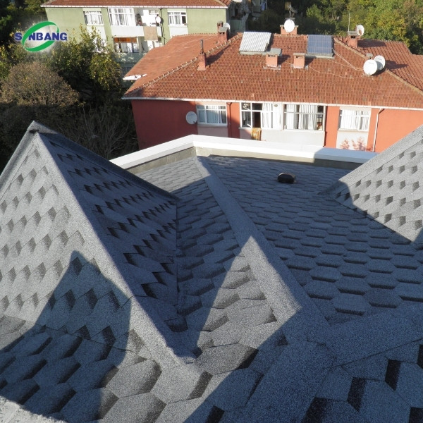 Ngói dán bitum SBBee linh hoạt cho mái nhà có nhiều góc cạnh