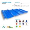 Tôn nhựa PVC 5 sóng phủ ASA chống ăn mòn kháng hóa chất