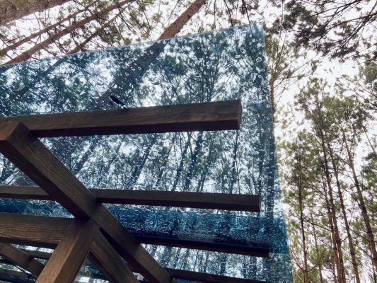 tấm lợp polycarbonate màu xám khói cool grey lợp mái che