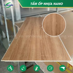 Tấm nano vân gỗ loại phẳng SOL-20