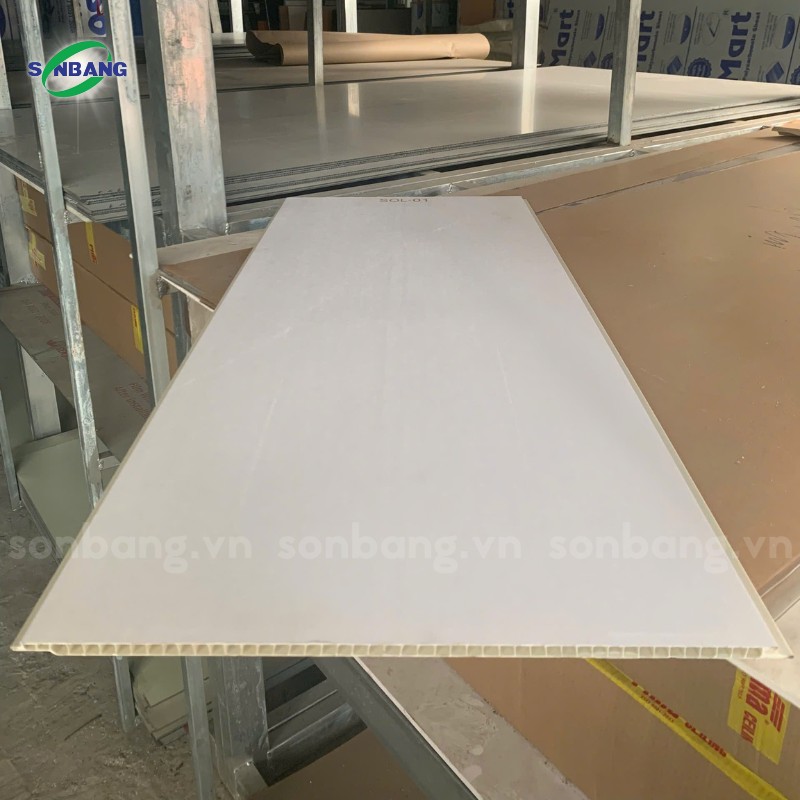 Tấm ốp tường nano phẳng vân hoa văn SOL-01