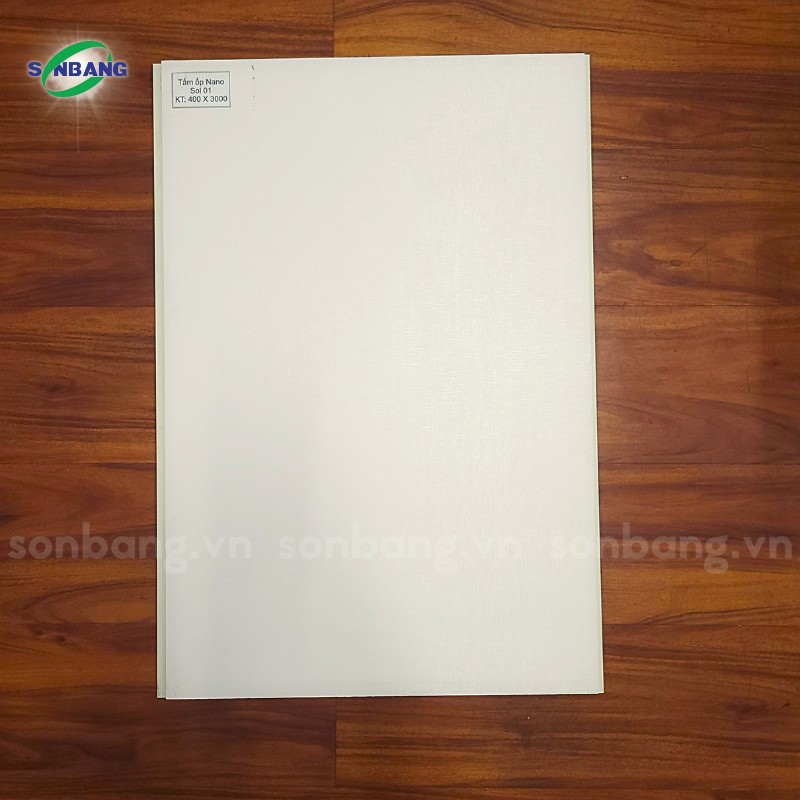 Tấm ốp tường nano phẳng vân hoa văn SOL-01