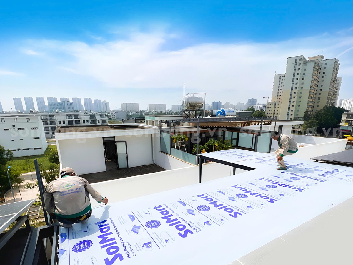 Tấm poly SolMart chính hãng được phân phối toàn quốc bởi CÔNG TY TNHH SX VÀ TMDV SƠN BĂNG
