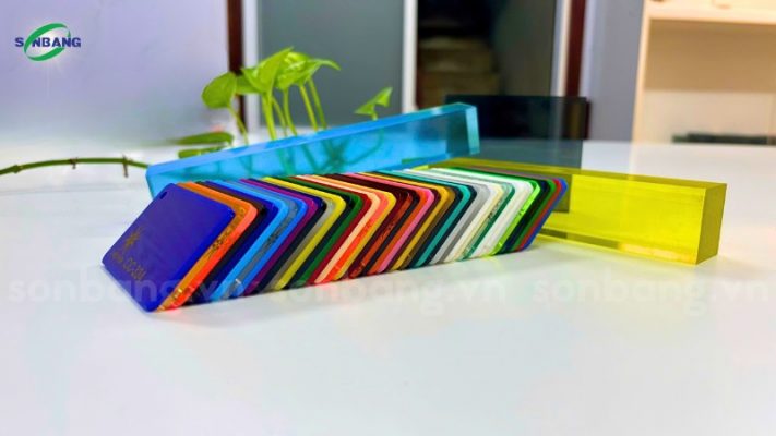 bảng giá Tấm nhựa mica acrylic chính hãng