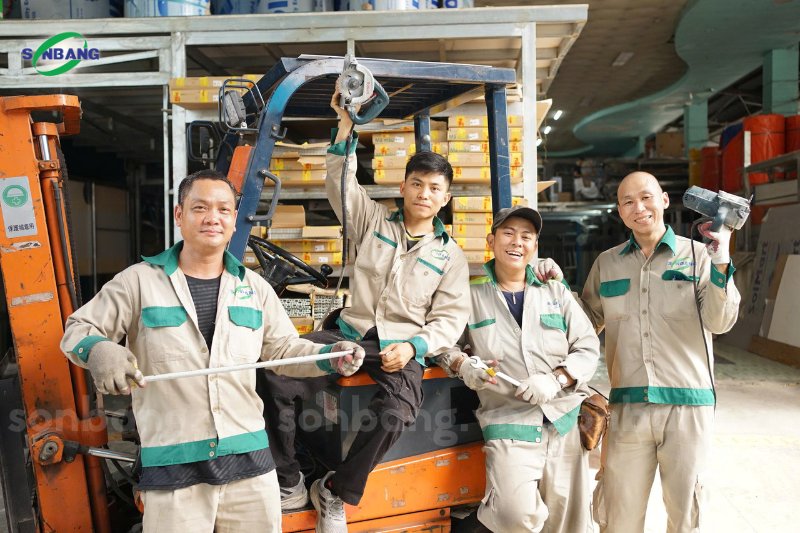 Đội ngũ chuyên nghiệp đến từ Sơn Băng