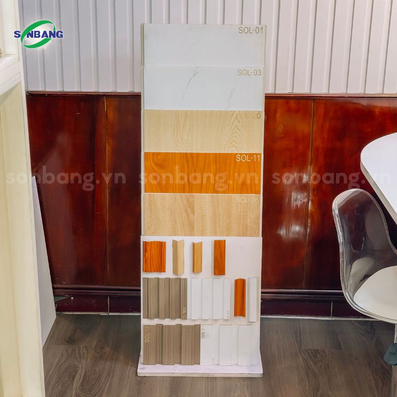 Tấm nhựa nano ốp tường, ốp trần đa dạng hoa văn