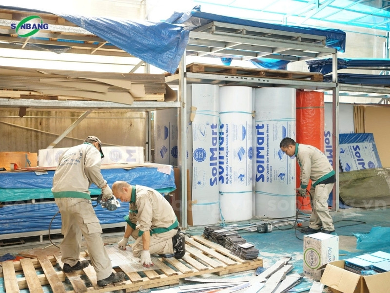 Đội ngũ chuyên nghiệp đến từ Sơn Băng