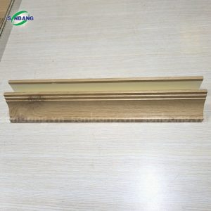 Chân đế vách ngăn nhựa PVC vân gỗ