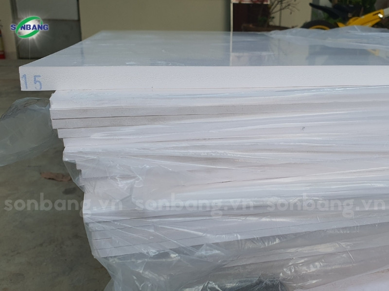 Tấm PVC Foam SBP thương hiệu tại Sơn Băng