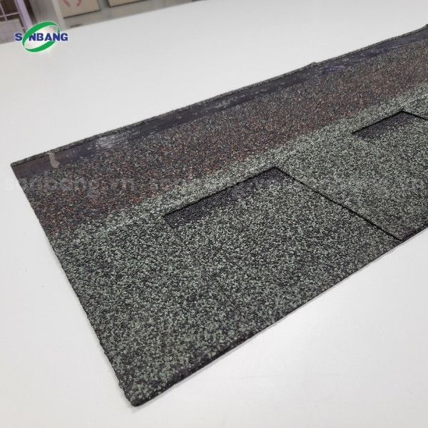 bitum sbd 2 Tấm lợp bitum phủ đá SBD kiểu vảy rồng