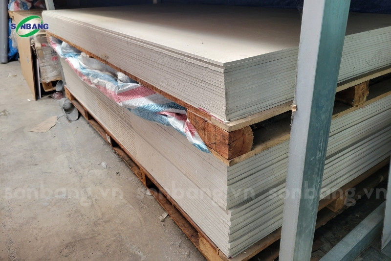 Tấm xi măng sợi làm vách ngăn, ốp trần