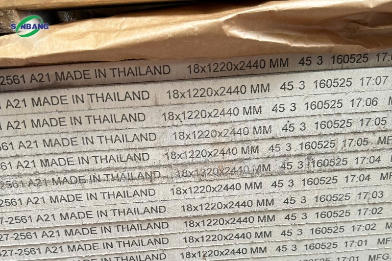 Tấm Smartboard dày 18mm lót sàn, làm gác lửng