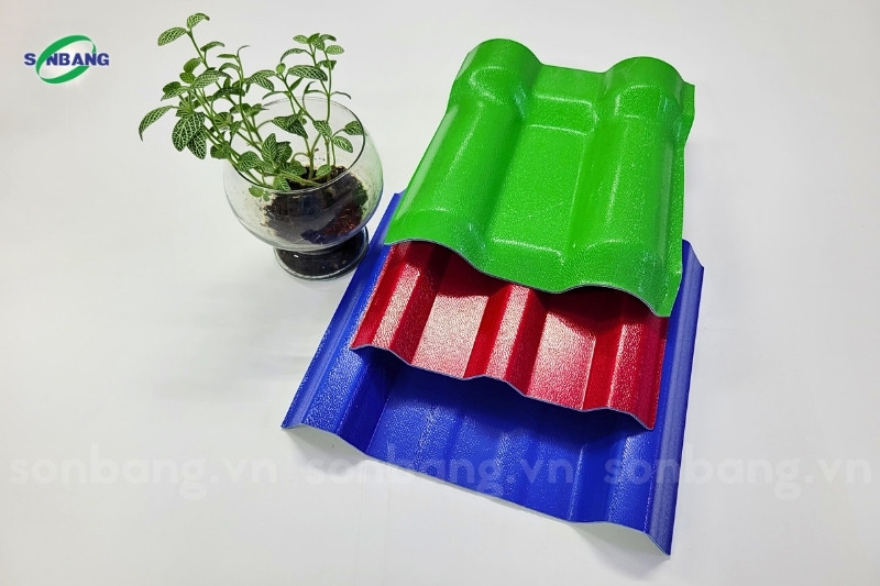 Giá tôn nhựa PVC ASA cập nhật mới nhất tại Sơn Băng