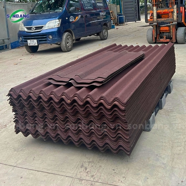 onduline tile 3d 7 Sơn Băng là nhà phân phối chính hãng tôn giả ngói Onduline
