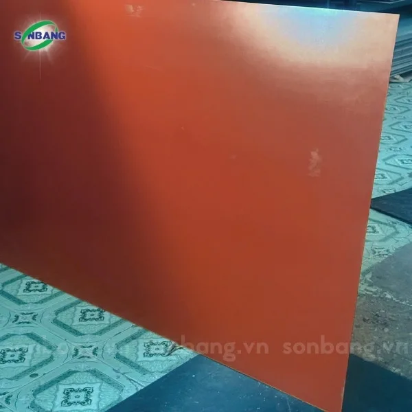 phip nau 8 Tấm nhựa phíp nâu cốt vải chống va đập, cách điện - Ảnh 6
