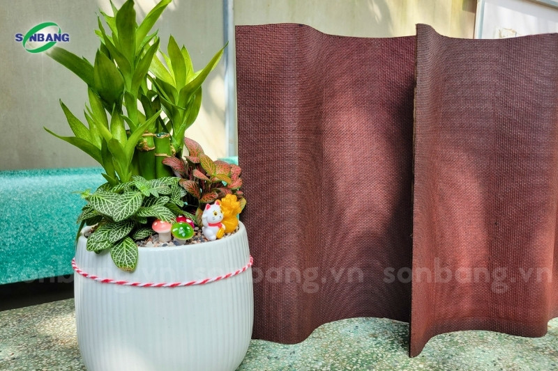 Mái lợp ngói sinh thái trọng lượng nhẹ, dễ thi công