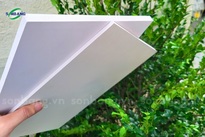 Tấm PVC Foam màu trắng nguyên bản