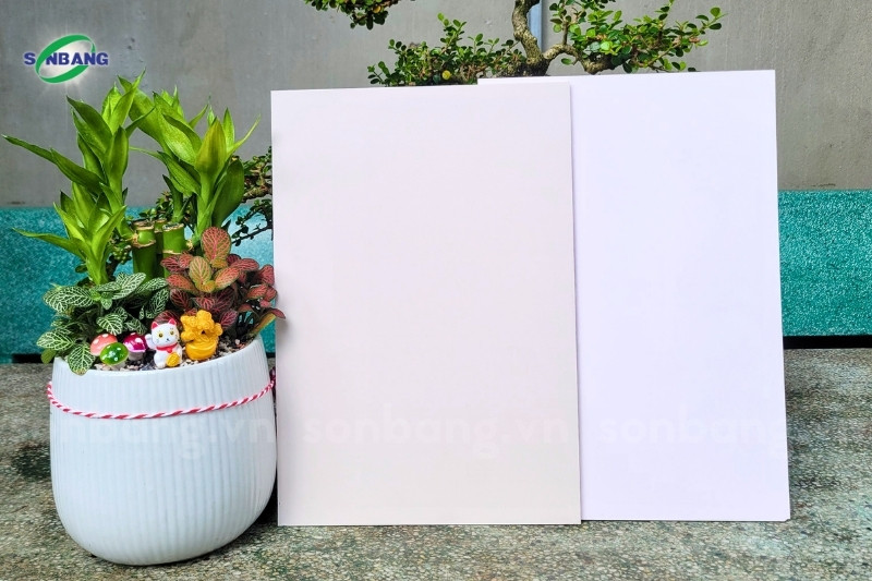 Tấm PVC Foam có tỷ trọng cao hơn tấm Formex