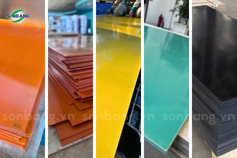 Màu sắc của các loại phíp cách điện trên thị trường