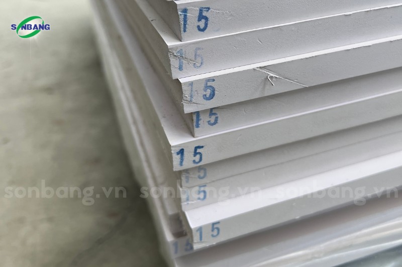 tam pvc foam thuong hieu sbp 5 Tấm PVC Foam chất lượng cao, dễ gia công