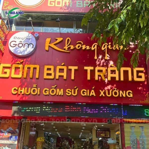 tam mica 5mm dai loan 9 Chữ nổi cho cửa hàng bằng tấm mica 5mm màu đục Đài Loan