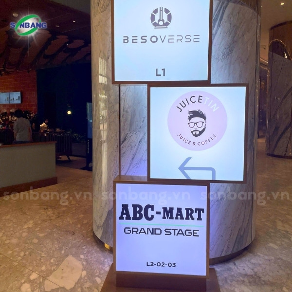 tam mica xuyen sang dai loan 7 Hộp đèn quảng cáo bằng tấm mica tản sáng Đài Loan