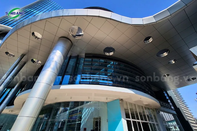 2500m2 tam alu trung tam khvcn 3 Tấm Alu trong nhà dày 2mm Alcorest hàng sẵn kho - Ảnh 4