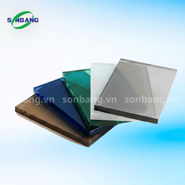 tam poly dac 6mm 1 Tấm Poly đặc 6mm SolMart bảo hành 7 năm